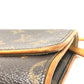 LOUIS VUITTON M51852 モノグラム ポシェット・ツインGM バッグ カバン 斜め掛けバック ショルダーバッグ モノグラムキャンバス レディース ブラウン