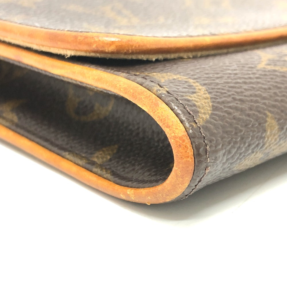 LOUIS VUITTON M51852 モノグラム ポシェット・ツインGM バッグ カバン 斜め掛けバック ショルダーバッグ モノグラムキャンバス レディース ブラウン