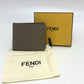 FENDI 7M0194 ステッチ セレリア 2つ折り財布 財布 ウォレット 2つ折り財布 レザー メンズ グレー