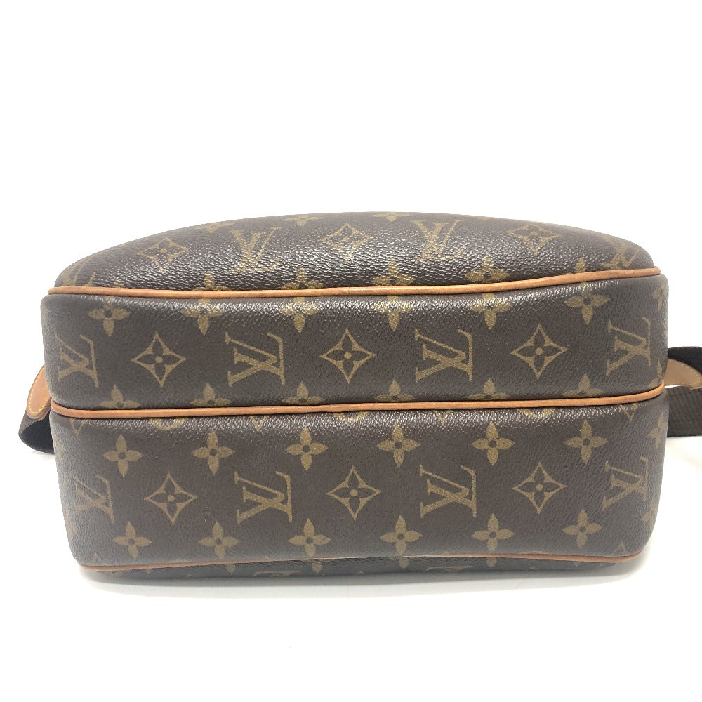LOUIS VUITTON M45254 モノグラム リポーターPM Wジップ 斜め掛けバック 肩掛けバック カバン バック ショルダーバッグ モノグラムキャンバス レディース ブラウン