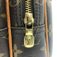 LOUIS VUITTON M45254 モノグラム リポーターPM Wジップ 斜め掛けバック 肩掛けバック カバン バック ショルダーバッグ モノグラムキャンバス レディース ブラウン