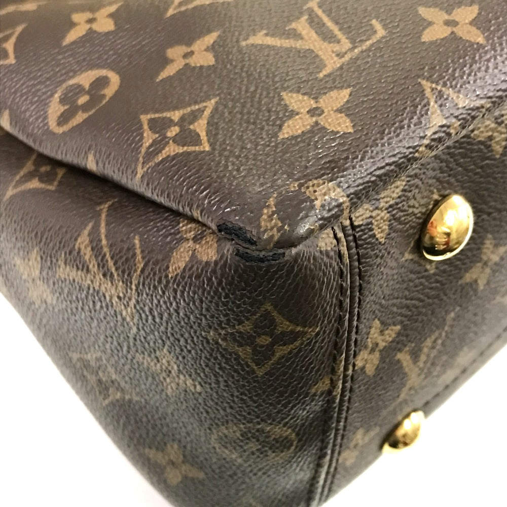 LOUIS VUITTON M41064 モノグラム パラス 2WAY ショルダーバッグ 斜め掛け 肩掛け ハンドバッグ モノグラムキャンバス レディース ブラウン×ブラック