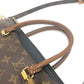 LOUIS VUITTON M41064 モノグラム パラス 2WAY ショルダーバッグ 斜め掛け 肩掛け ハンドバッグ モノグラムキャンバス レディース ブラウン×ブラック