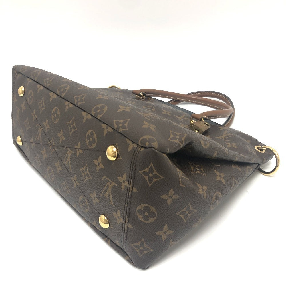 LOUIS VUITTON M41064 モノグラム パラス 2WAY ショルダーバッグ 斜め掛け 肩掛け ハンドバッグ モノグラムキャンバス レディース ブラウン×ブラック