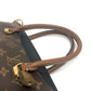 LOUIS VUITTON M41064 モノグラム パラス 2WAY ショルダーバッグ 斜め掛け 肩掛け ハンドバッグ モノグラムキャンバス レディース ブラウン×ブラック