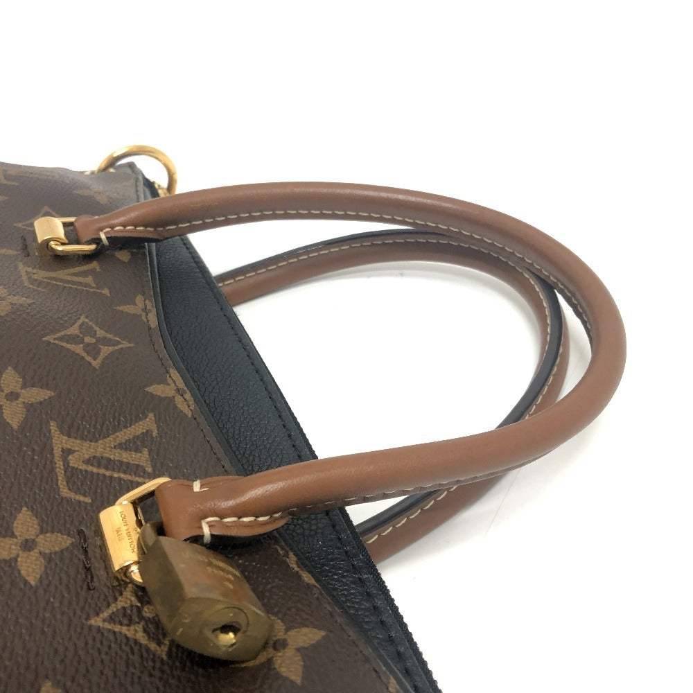 LOUIS VUITTON M41064 モノグラム パラス 2WAY ショルダーバッグ 斜め掛け 肩掛け ハンドバッグ モノグラムキャンバス レディース ブラウン×ブラック