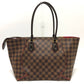 LOUIS VUITTON N41548 ダミエ カイサトートMM カバン 肩掛け ショルダーバッグ ダミエキャンバス レディース エベヌ ブラウン