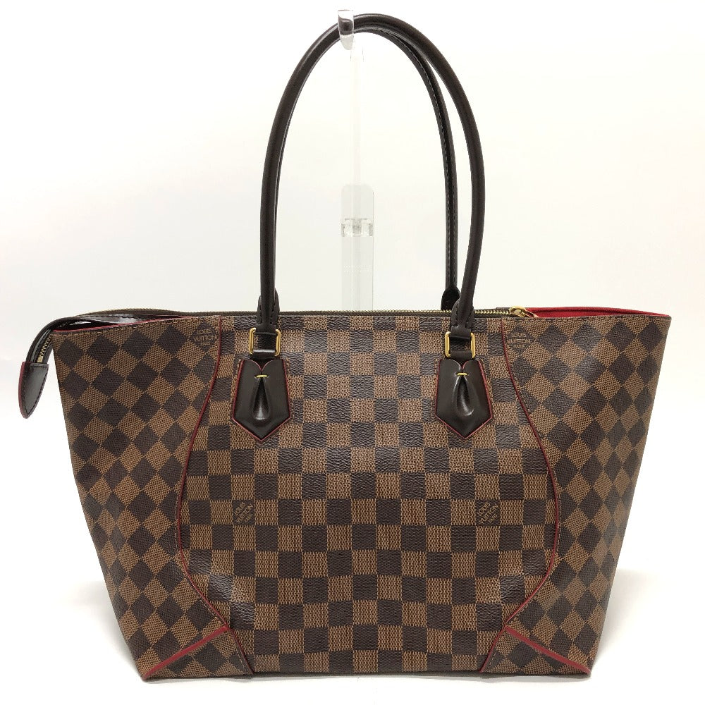 LOUIS VUITTON N41548 ダミエ カイサトートMM カバン 肩掛け ショルダーバッグ ダミエキャンバス レディース エベヌ ブラウン