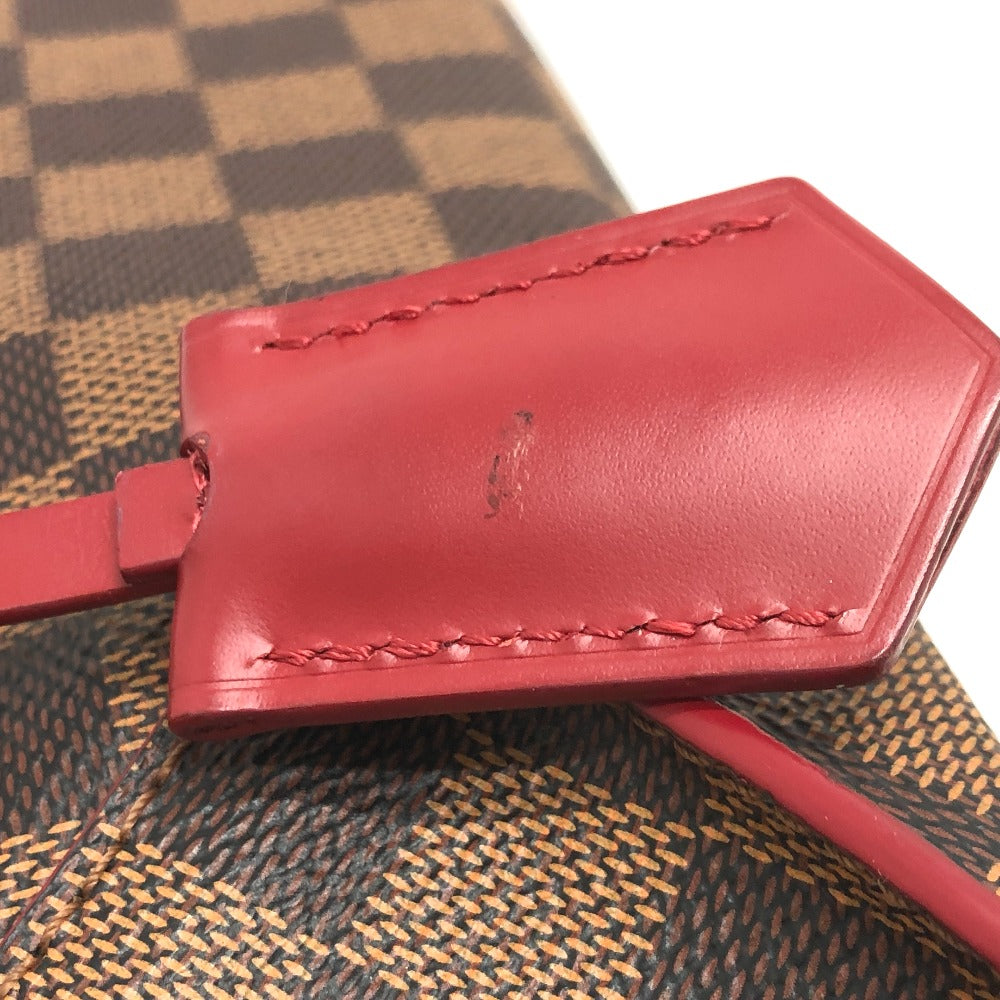 LOUIS VUITTON N41548 ダミエ カイサトートMM カバン 肩掛け ショルダーバッグ ダミエキャンバス レディース エベヌ ブラウン