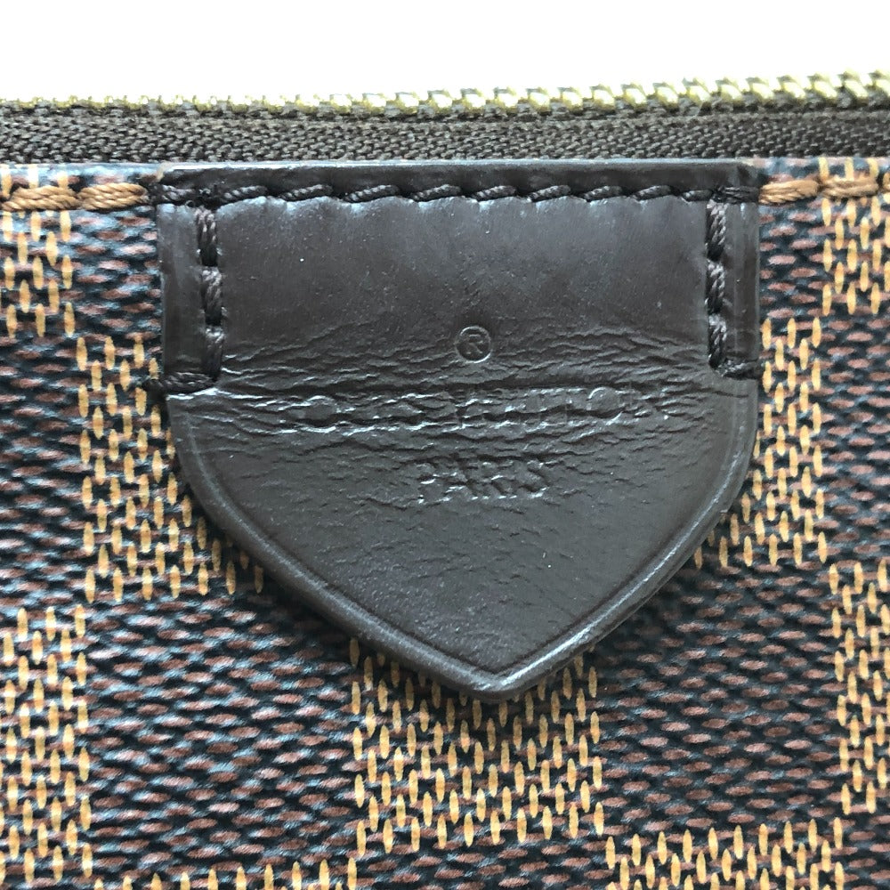 LOUIS VUITTON N41548 ダミエ カイサトートMM カバン 肩掛け ショルダーバッグ ダミエキャンバス レディース エベヌ ブラウン