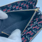 PRADA 1ML506 ロゴ ハート バイカラー ロングウォレット ラウンドファスナー 長財布 サフィアーノレザ－ レディース ブラック