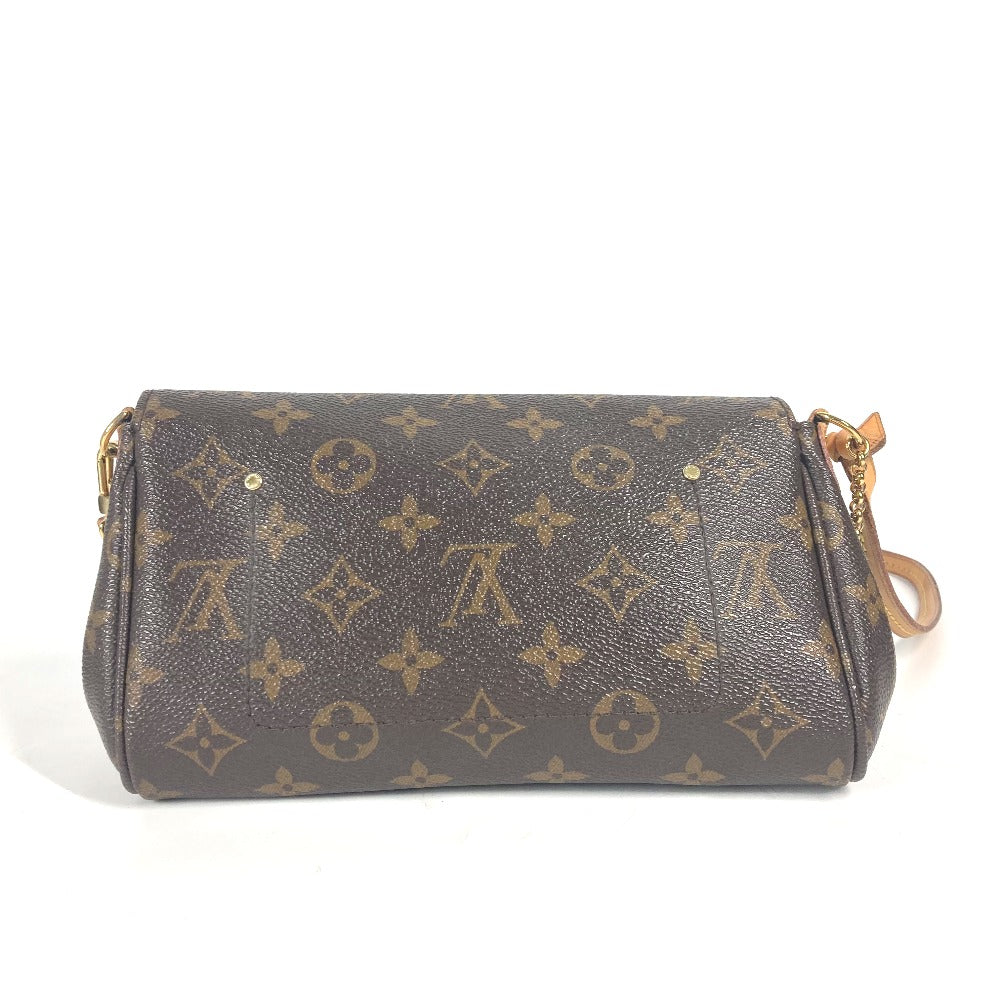 LOUIS VUITTON M40717 モノグラム フェイボリットPM 3WAY ハンドバッグ クラッチバッグ ショルダーバッグ モノグラムキャンバス レディース ブラウン