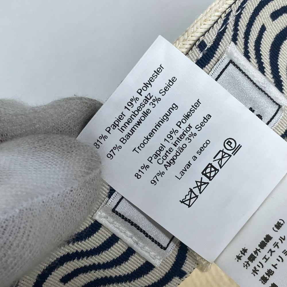 HERMES H221035N セリエボタン エマ Emma 帽子 キャスケット キャップ帽 キャップ ポリエステル レディース ホワイト系