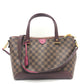 LOUIS VUITTON N41015 ダミエ ハイドパーク 2WAY ショルダーバッグ トートバッグ ハンドバッグ ダミエキャンバス レディース ダミエ×フューシャ ブラウン×ピンク系