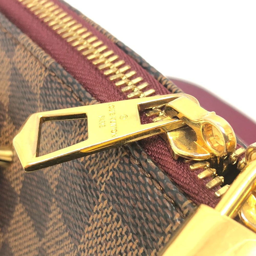 LOUIS VUITTON N41015 ダミエ ハイドパーク 2WAY ショルダーバッグ トートバッグ ハンドバッグ ダミエキャンバス レディース ダミエ×フューシャ ブラウン×ピンク系