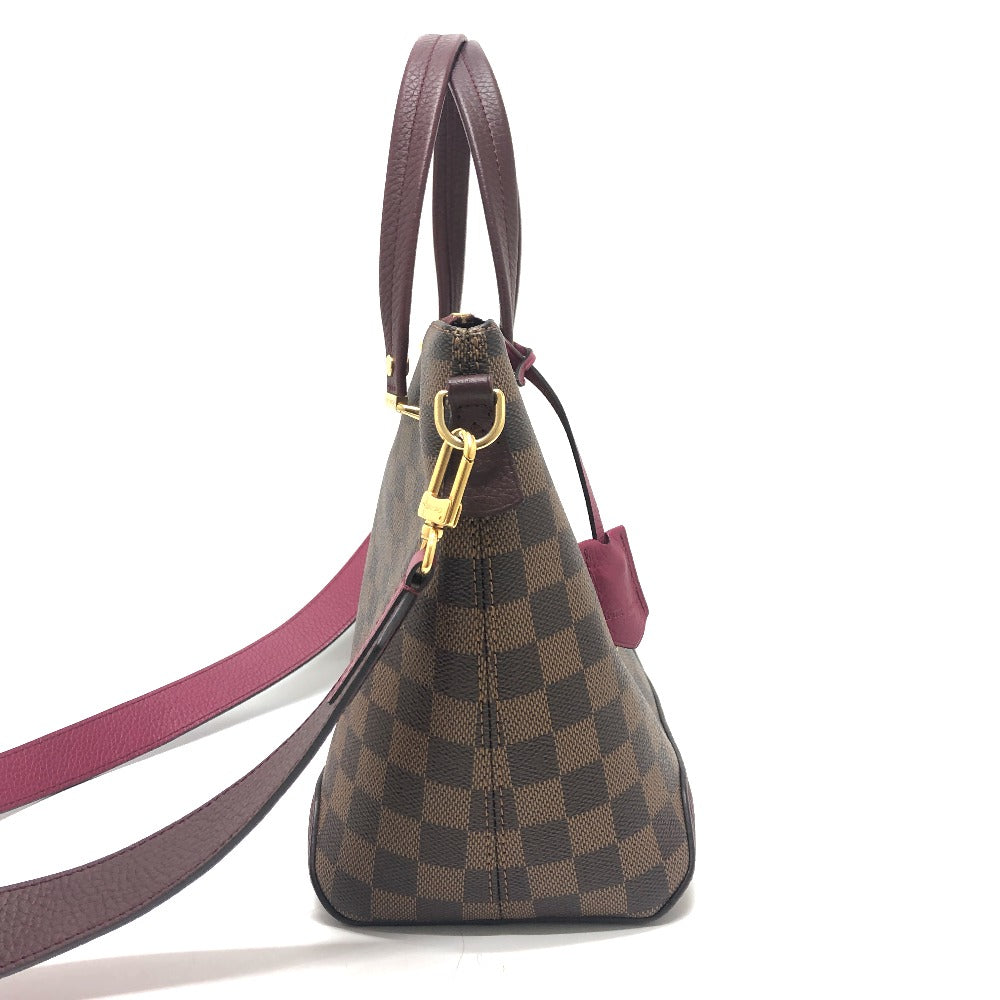 LOUIS VUITTON N41015 ダミエ ハイドパーク 2WAY ショルダーバッグ トートバッグ ハンドバッグ ダミエキャンバス レディース ダミエ×フューシャ ブラウン×ピンク系