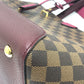 LOUIS VUITTON N41015 ダミエ ハイドパーク 2WAY ショルダーバッグ トートバッグ ハンドバッグ ダミエキャンバス レディース ダミエ×フューシャ ブラウン×ピンク系