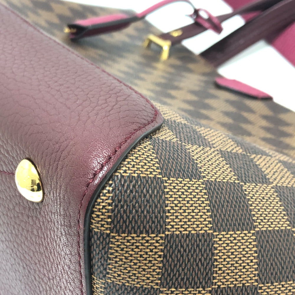 LOUIS VUITTON N41015 ダミエ ハイドパーク 2WAY ショルダーバッグ トートバッグ ハンドバッグ ダミエキャンバス レディース ダミエ×フューシャ ブラウン×ピンク系