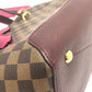 LOUIS VUITTON N41015 ダミエ ハイドパーク 2WAY ショルダーバッグ トートバッグ ハンドバッグ ダミエキャンバス レディース ダミエ×フューシャ ブラウン×ピンク系
