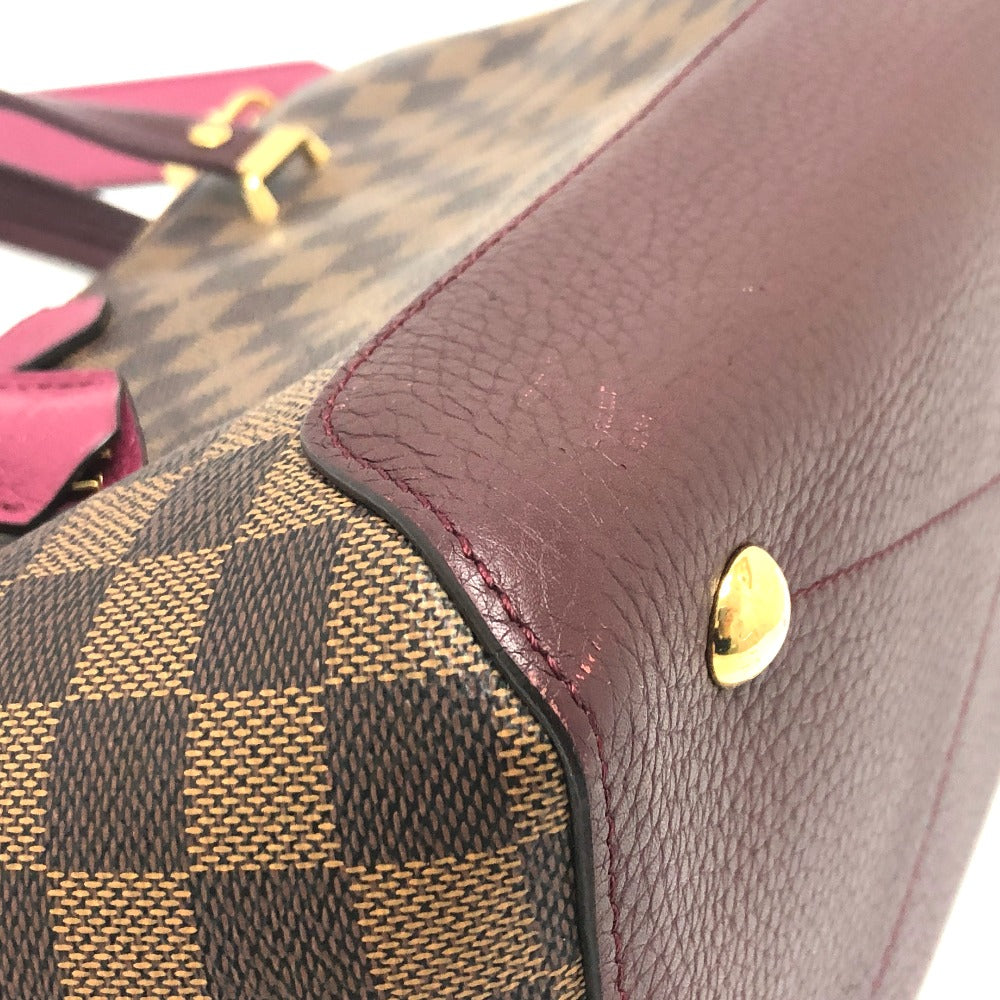 LOUIS VUITTON N41015 ダミエ ハイドパーク 2WAY ショルダーバッグ トートバッグ ハンドバッグ ダミエキャンバス レディース ダミエ×フューシャ ブラウン×ピンク系
