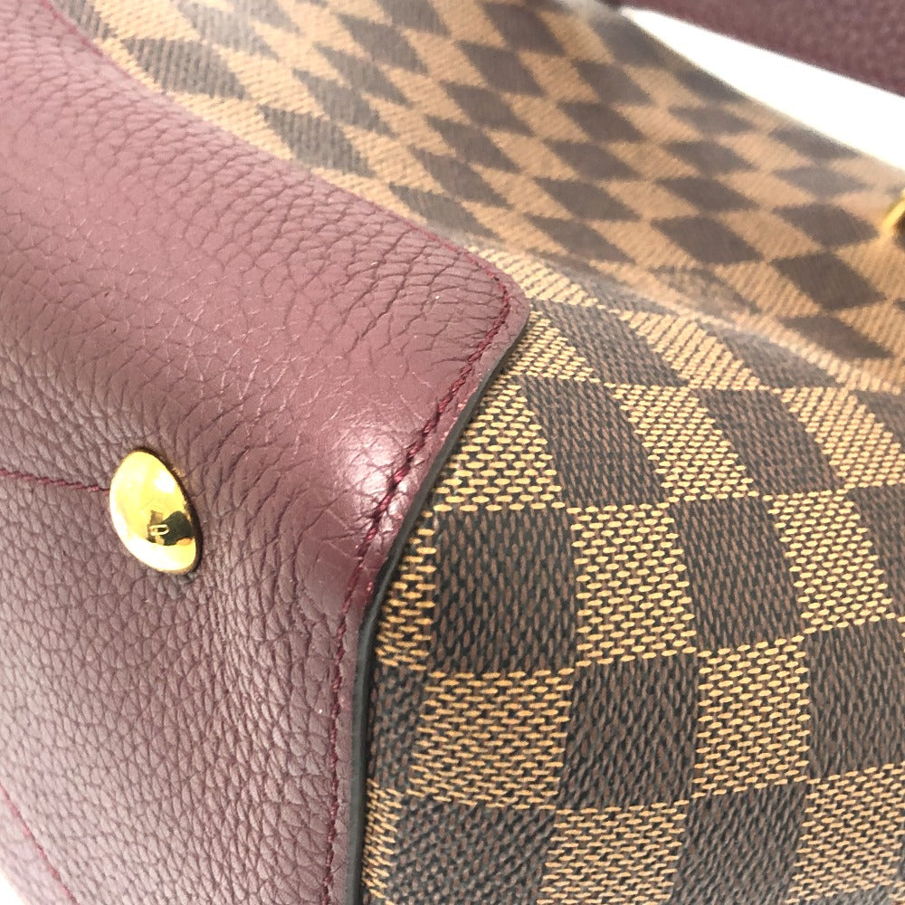 LOUIS VUITTON N41015 ダミエ ハイドパーク 2WAY ショルダーバッグ トートバッグ ハンドバッグ ダミエキャンバス レディース ダミエ×フューシャ ブラウン×ピンク系