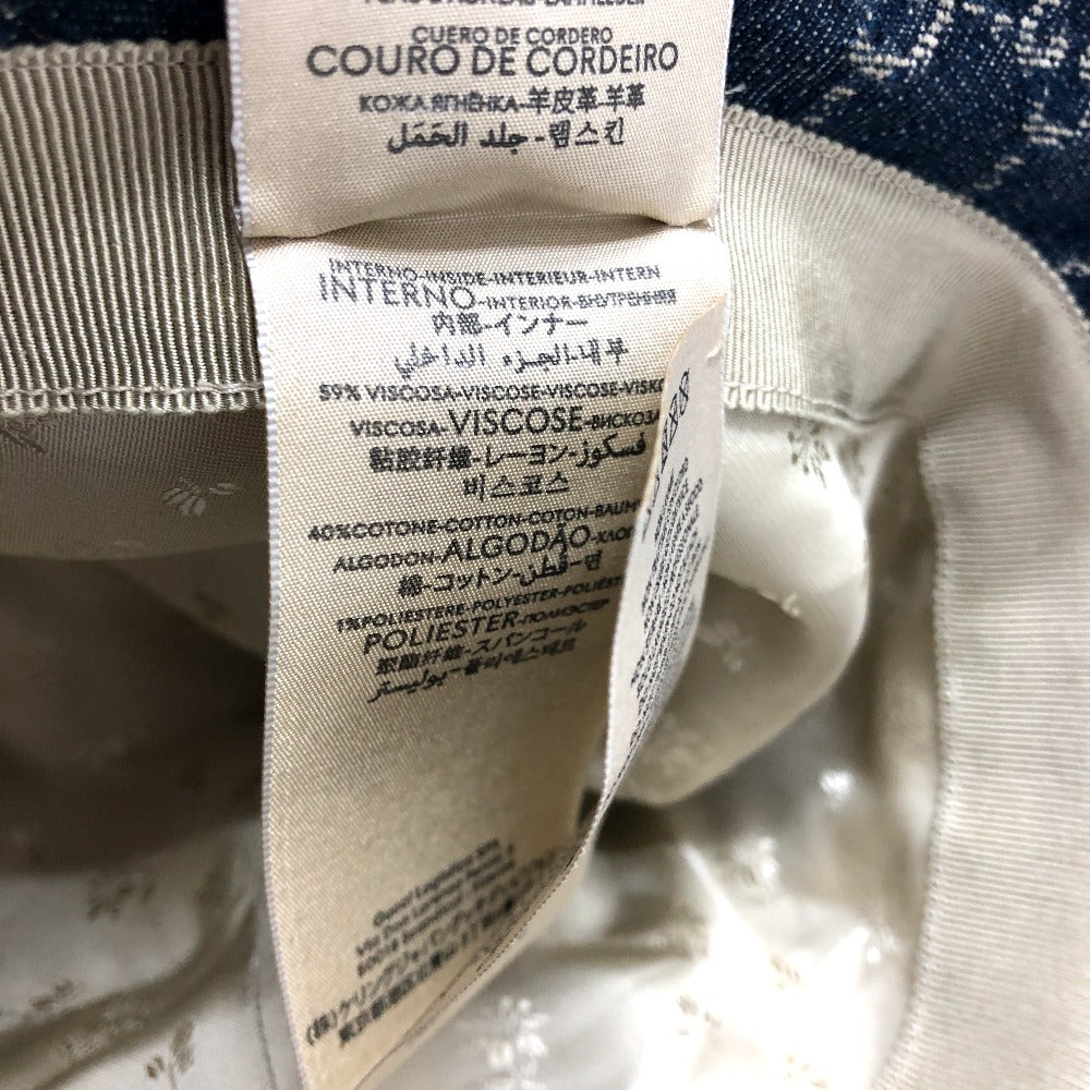 GUCCI 576371 GG デニム バケットハット 帽子 ハット帽子 ハット ハット コットン レディース ブルー - brandshop-reference