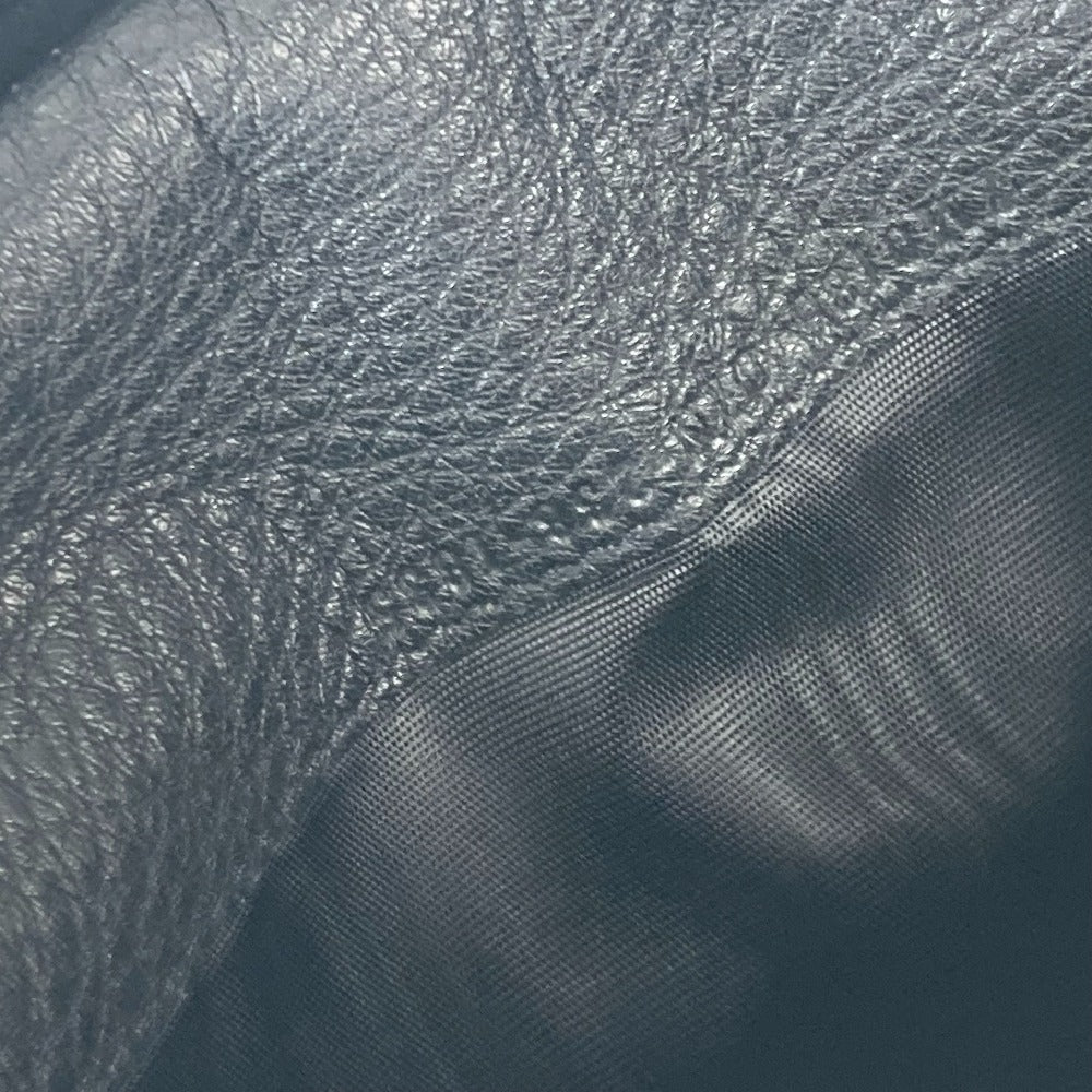 FENDI 7M0186 ステッチ セレリア 二つ折り ロングウォレット 長財布 レザー ユニセックス ブラック - brandshop-reference