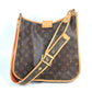 LOUIS VUITTON M95174 モノグラムペルフォ パンチング ミュゼット カバン 斜め掛け ショルダーバッグ モノグラムキャンバス レディース ブラウン×オレンジ - brandshop-reference