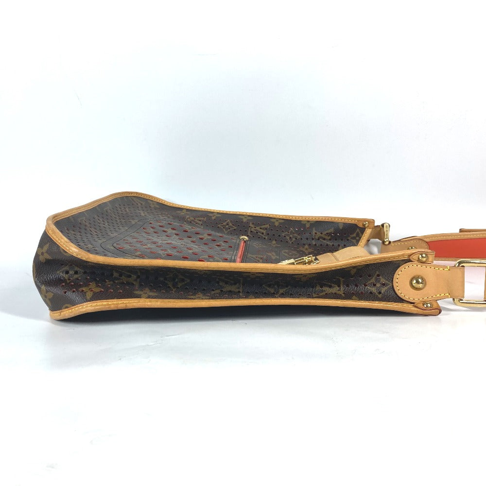 LOUIS VUITTON M95174 モノグラムペルフォ パンチング ミュゼット カバン 斜め掛け ショルダーバッグ モノグラムキャンバス レディース ブラウン×オレンジ - brandshop-reference