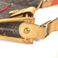 LOUIS VUITTON M95174 モノグラムペルフォ パンチング ミュゼット カバン 斜め掛け ショルダーバッグ モノグラムキャンバス レディース ブラウン×オレンジ - brandshop-reference