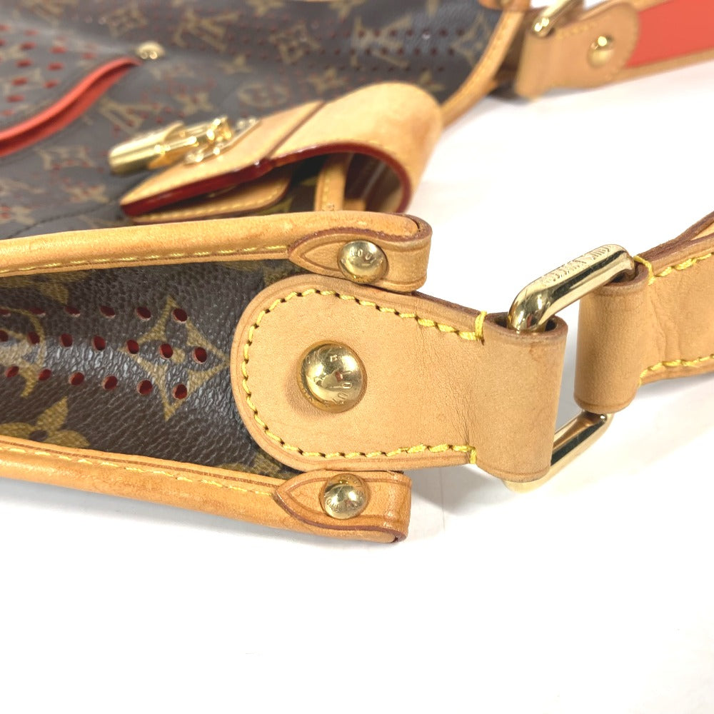 LOUIS VUITTON M95174 モノグラムペルフォ パンチング ミュゼット カバン 斜め掛け ショルダーバッグ モノグラムキャンバス レディース ブラウン×オレンジ - brandshop-reference
