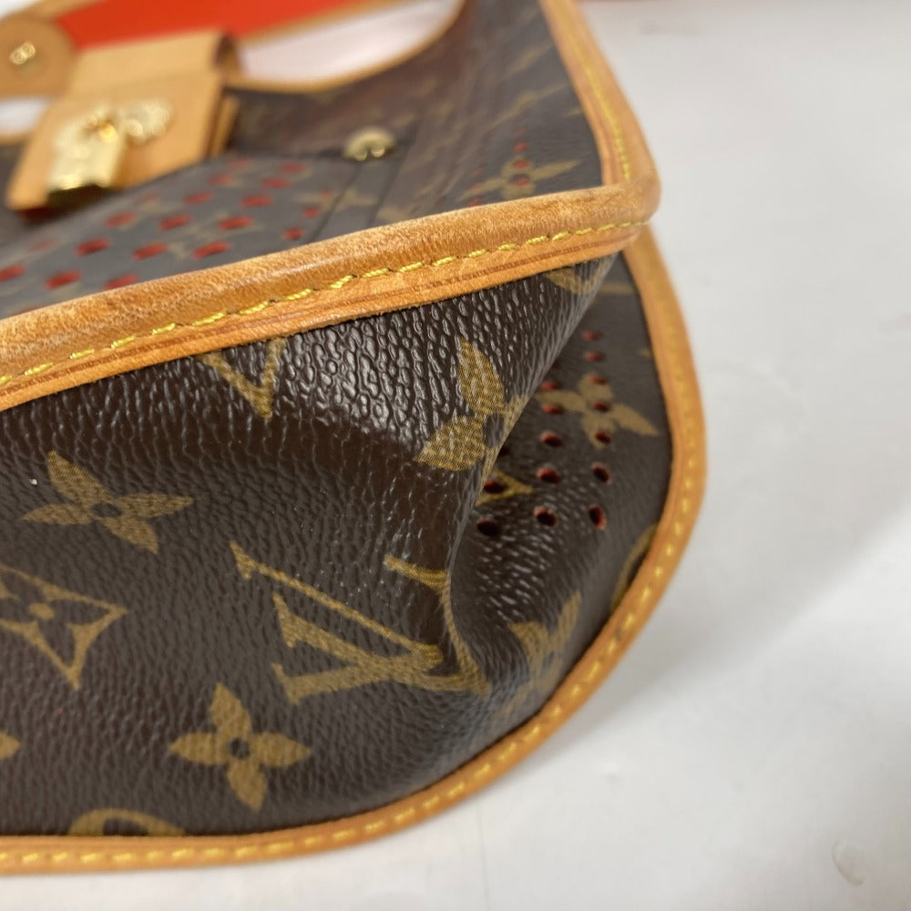 LOUIS VUITTON M95174 モノグラムペルフォ パンチング ミュゼット カバン 斜め掛け ショルダーバッグ モノグラムキャンバス レディース ブラウン×オレンジ - brandshop-reference