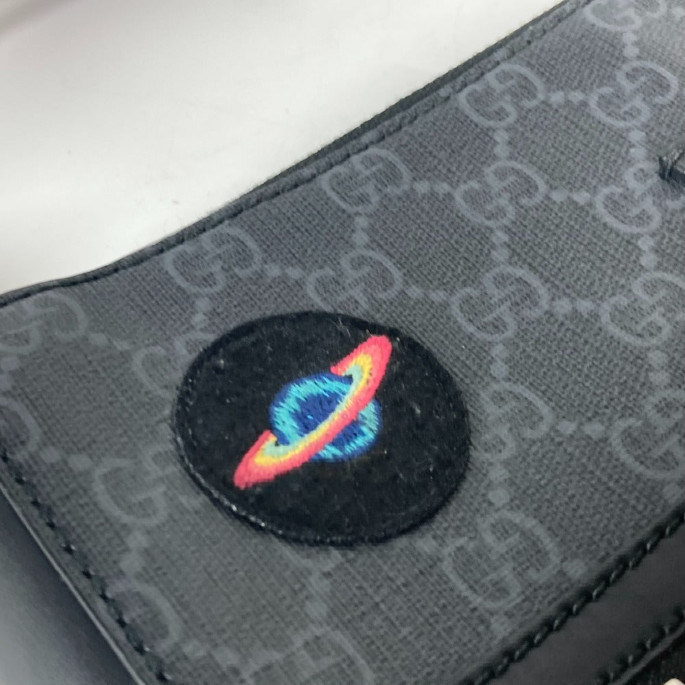 GUCCI 474137 GG タイガー ワッペン クーリエ 斜め掛け カバン メッセンジャーバッグ ショルダーバッグ GGスプリームキャンバス メンズ ブラックxマルチカラー - brandshop-reference