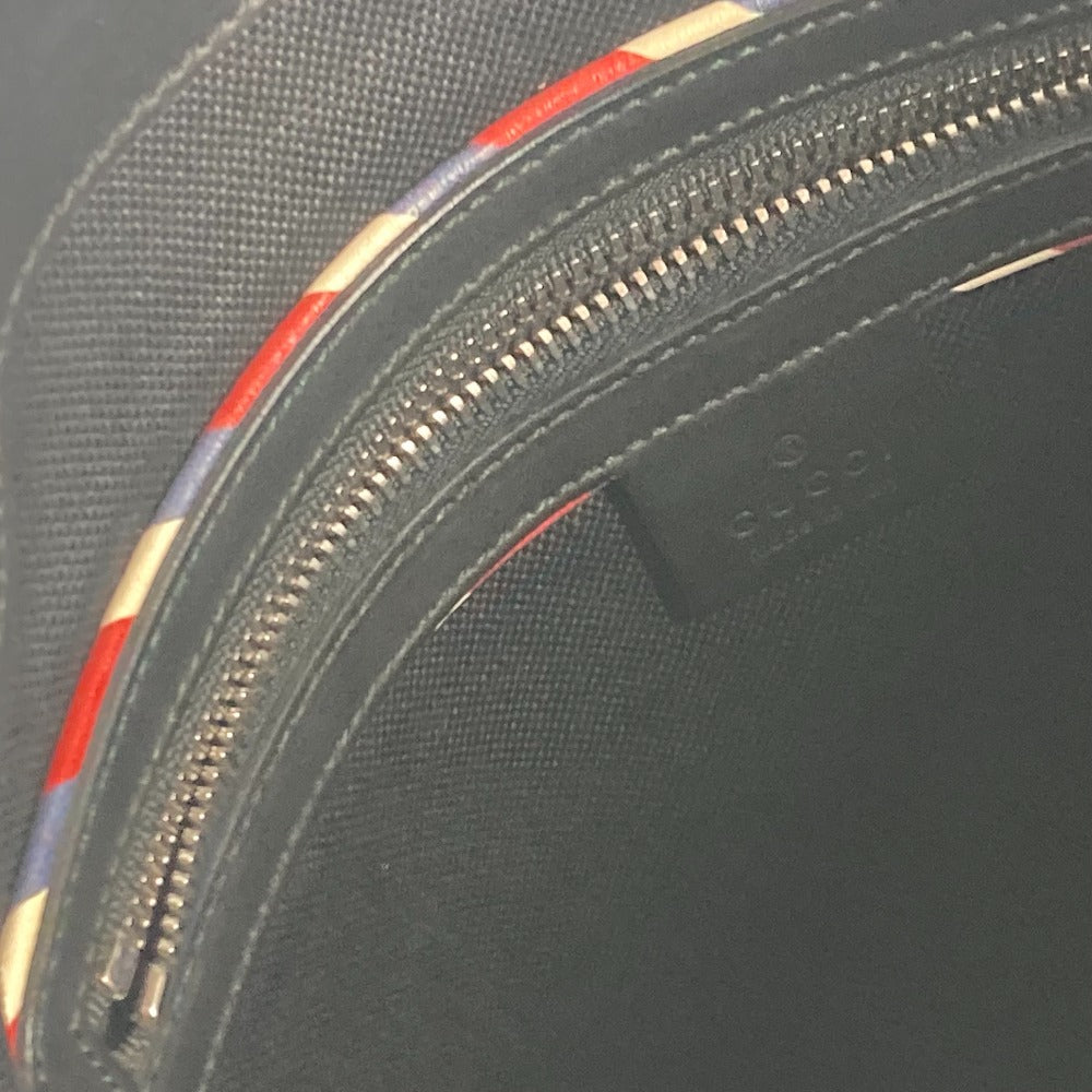 GUCCI 474137 GG タイガー ワッペン クーリエ 斜め掛け カバン メッセンジャーバッグ ショルダーバッグ GGスプリームキャンバス メンズ ブラックxマルチカラー - brandshop-reference