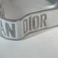 Dior DIORCLUB ディオールクラブ ロゴ 帽子 バイザー サンバイザー プラスチック レディース ホワイト - brandshop-reference