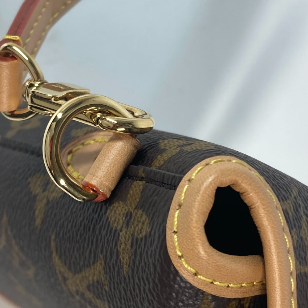 LOUIS VUITTON M80874 モノグラム フォールド ミー ポーチ 斜め掛け 肩掛け ポシェット ショルダーバッグ モノグラムキャンバス レディース ブラウン