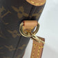 LOUIS VUITTON M80874 モノグラム フォールド ミー ポーチ 斜め掛け 肩掛け ポシェット ショルダーバッグ モノグラムキャンバス レディース ブラウン