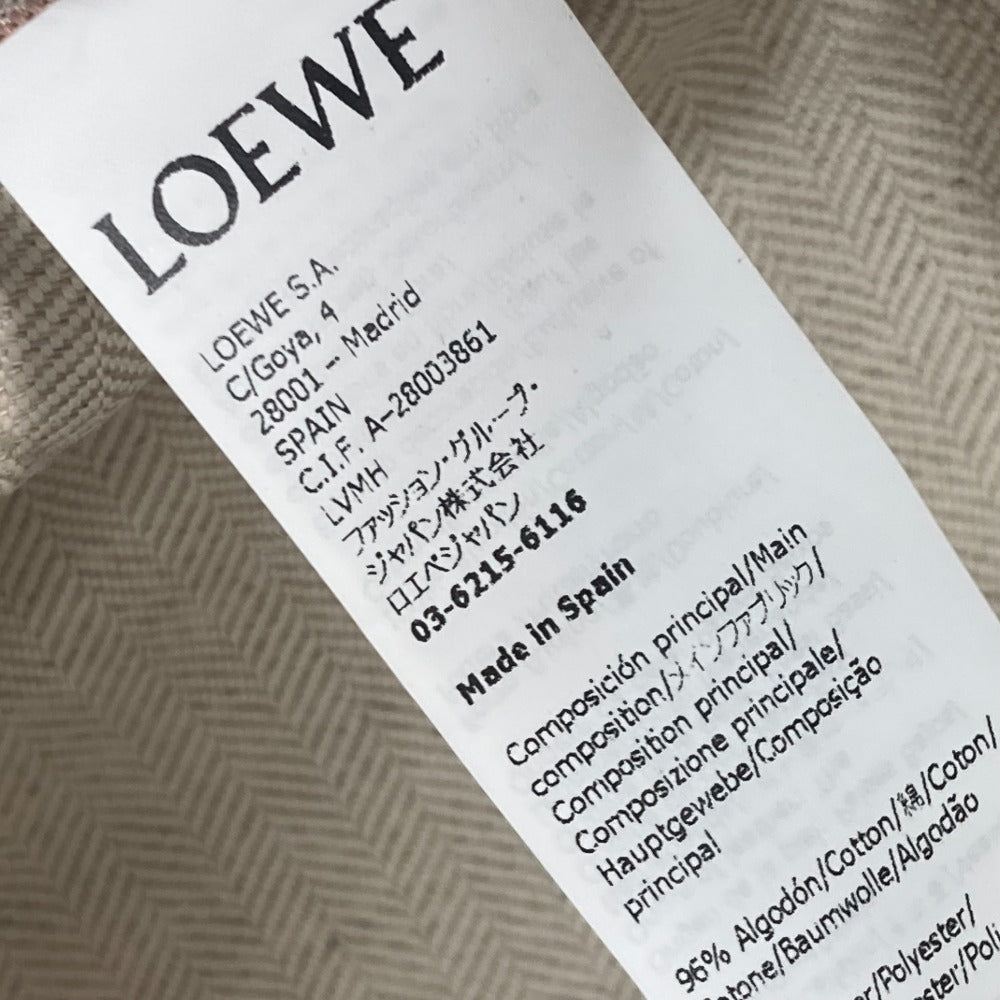LOEWE K820HB1X41 アナグラムジャカード ロゴ バケットハット 帽子 ハット帽 ボブハット ハット コットン ユニセックス ベージュ系 - brandshop-reference