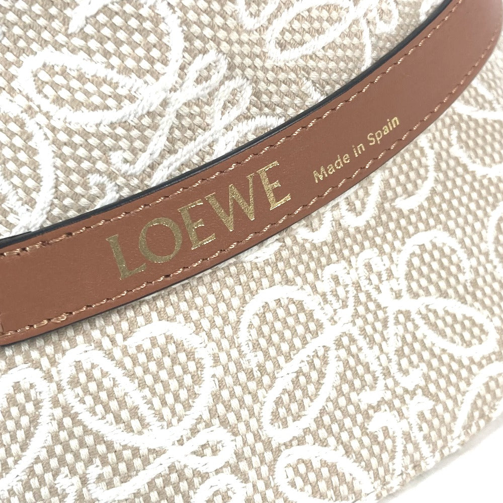 LOEWE K820HB1X41 アナグラムジャカード ロゴ バケットハット 帽子 ハット帽 ボブハット ハット コットン ユニセックス ベージュ系 - brandshop-reference