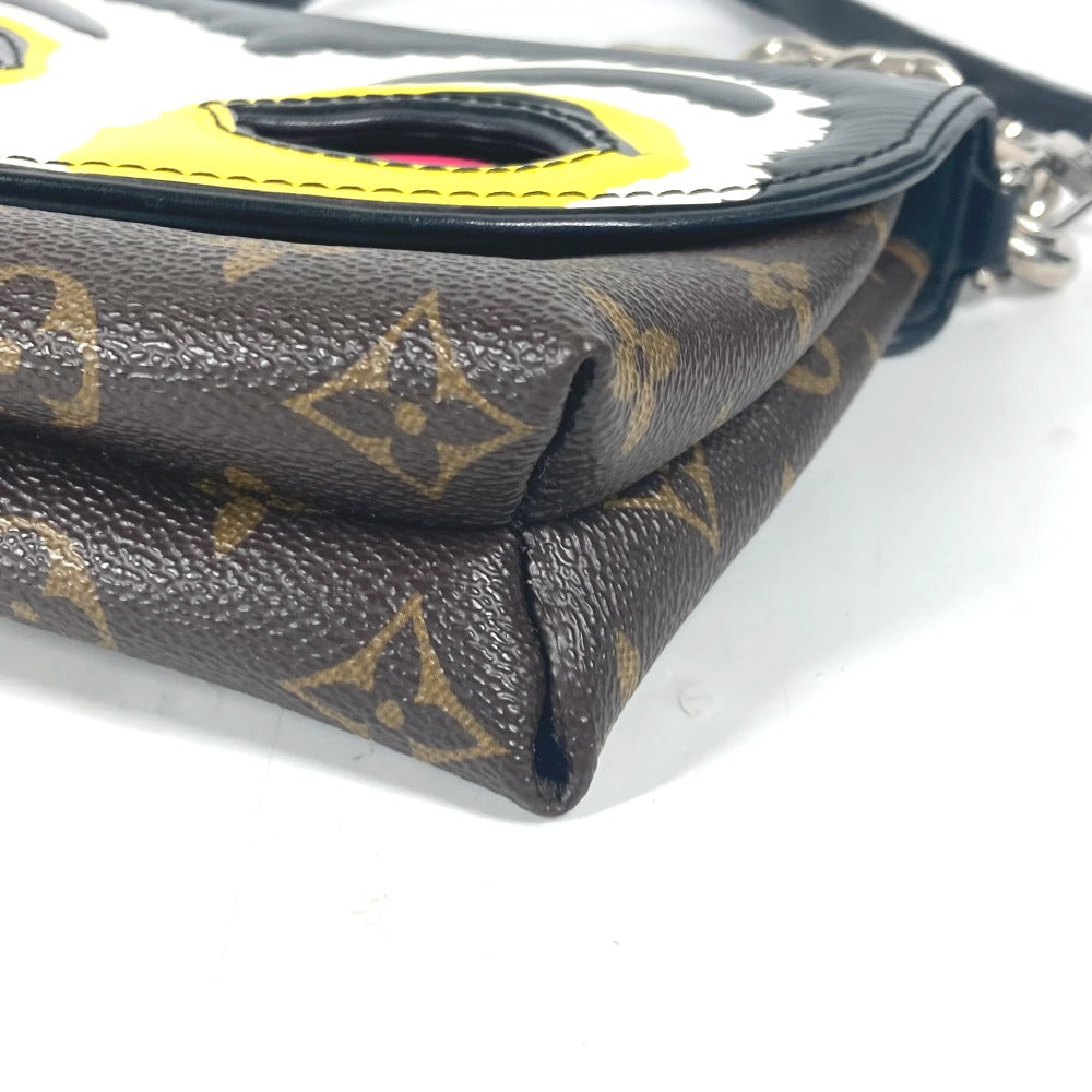 LOUIS VUITTON M43532 エピ モノグラム 山本寛斎 ポシェットカブキマスク 2WAYバッグ カバン ポシェット 斜め掛け ショルダーバッグ モノグラムキャンバス レディース ブラック - brandshop-reference