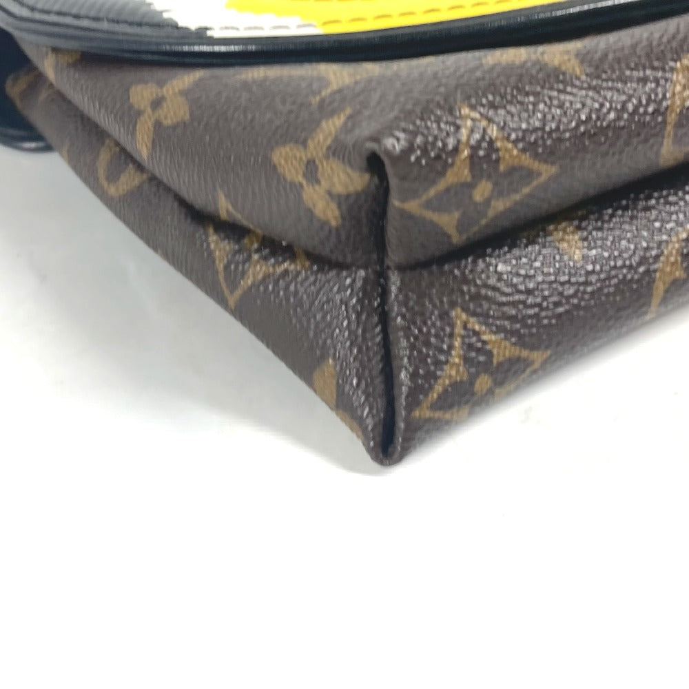 LOUIS VUITTON M43532 エピ モノグラム 山本寛斎 ポシェットカブキマスク 2WAYバッグ カバン ポシェット 斜め掛け ショルダーバッグ モノグラムキャンバス レディース ブラック - brandshop-reference
