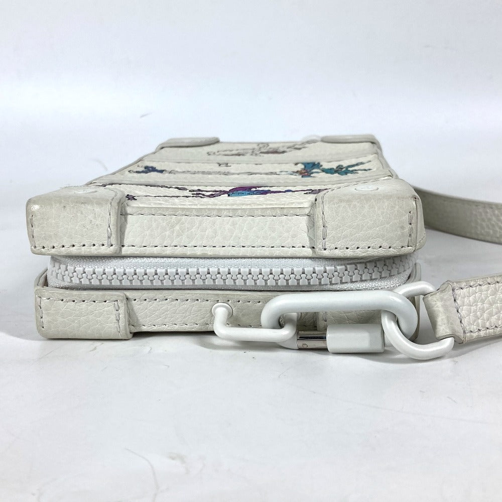 LOUIS VUITTON M80146 LV Friends Monogram Soft Trunk Bag 2WAY bag Clutch bag Shoulder Bag Taurillon ClemenceLeather White Used