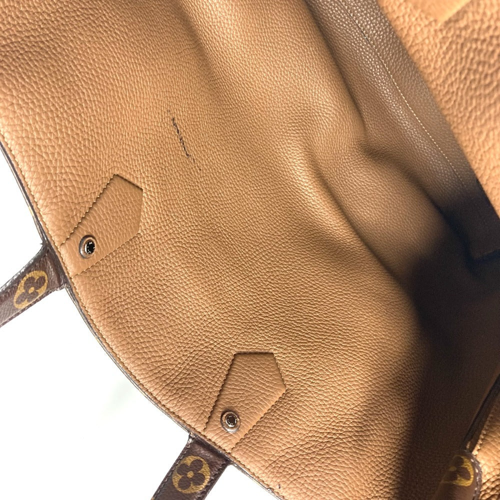 LOUIS VUITTON M50145 モノグラム キュイール トートEW 肩掛け カバン 2WAYバッグ トートバッグ ショルダーバッグ トリヨンレザー ユニセックス ブラウン
