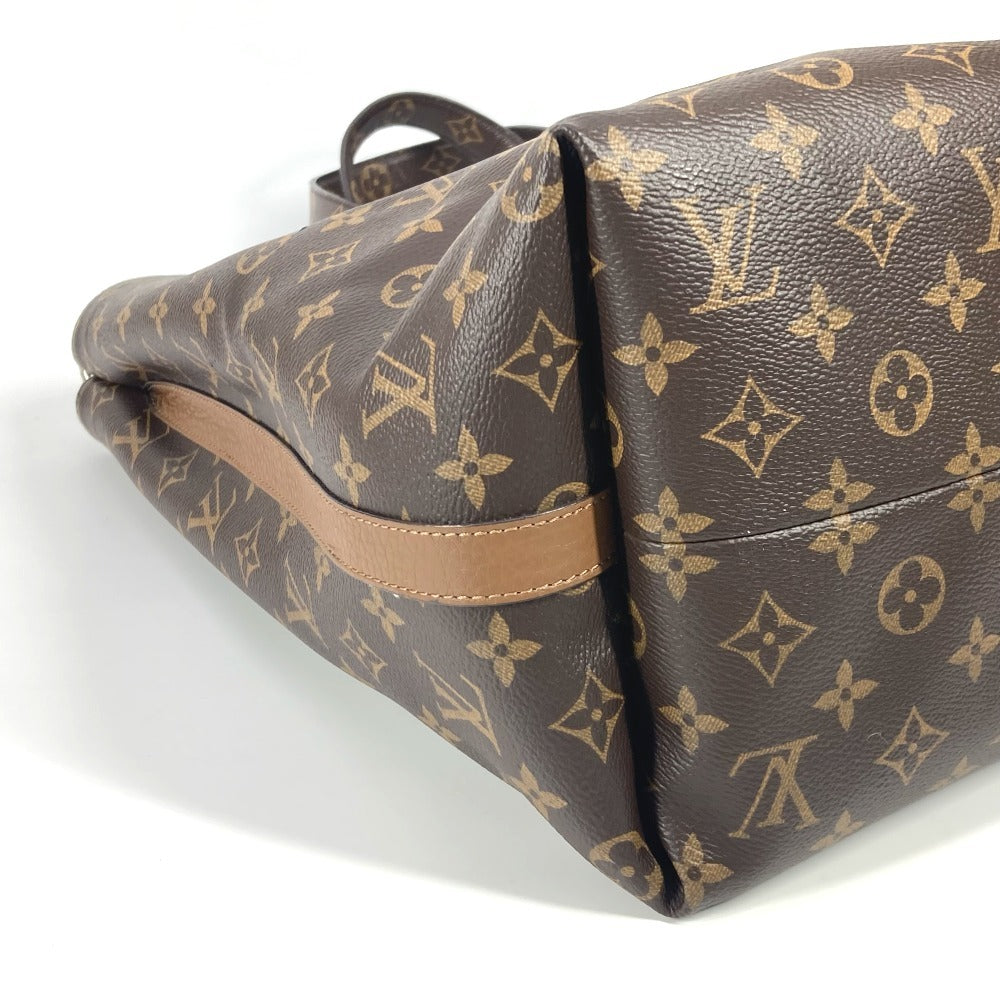 LOUIS VUITTON M50145 モノグラム キュイール トートEW 肩掛け カバン 2WAYバッグ トートバッグ ショルダーバッグ トリヨンレザー ユニセックス ブラウン