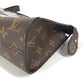 LOUIS VUITTON M81588 モノグラム チェス ダミエ スタンド ポーチ ポーチ カバン ストラップ付 クラッチバッグ ビニール ユニセックス ブラウン