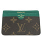 LOUIS VUITTON モノグラム 2011年 心斎橋 リニューアル記念 カードホルダー 名刺入れ パスケース カードケース モノグラムキャンバス レディース ブラウン