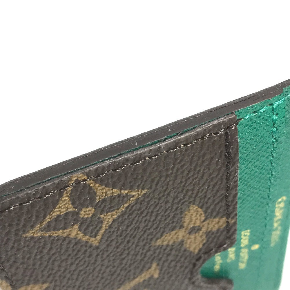 LOUIS VUITTON モノグラム 2011年 心斎橋 リニューアル記念 カードホルダー 名刺入れ パスケース カードケース モノグラムキャンバス レディース ブラウン