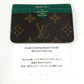 LOUIS VUITTON モノグラム 2011年 心斎橋 リニューアル記念 カードホルダー 名刺入れ パスケース カードケース モノグラムキャンバス レディース ブラウン