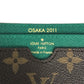 LOUIS VUITTON モノグラム 2011年 心斎橋 リニューアル記念 カードホルダー 名刺入れ パスケース カードケース モノグラムキャンバス レディース ブラウン
