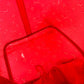 LOUIS VUITTON M53274 Monogram Prism Clear Keepall Bandouliere 50 Bags Travel Bags Shoulder Bags Duffle Bag Vinyl Red Used
